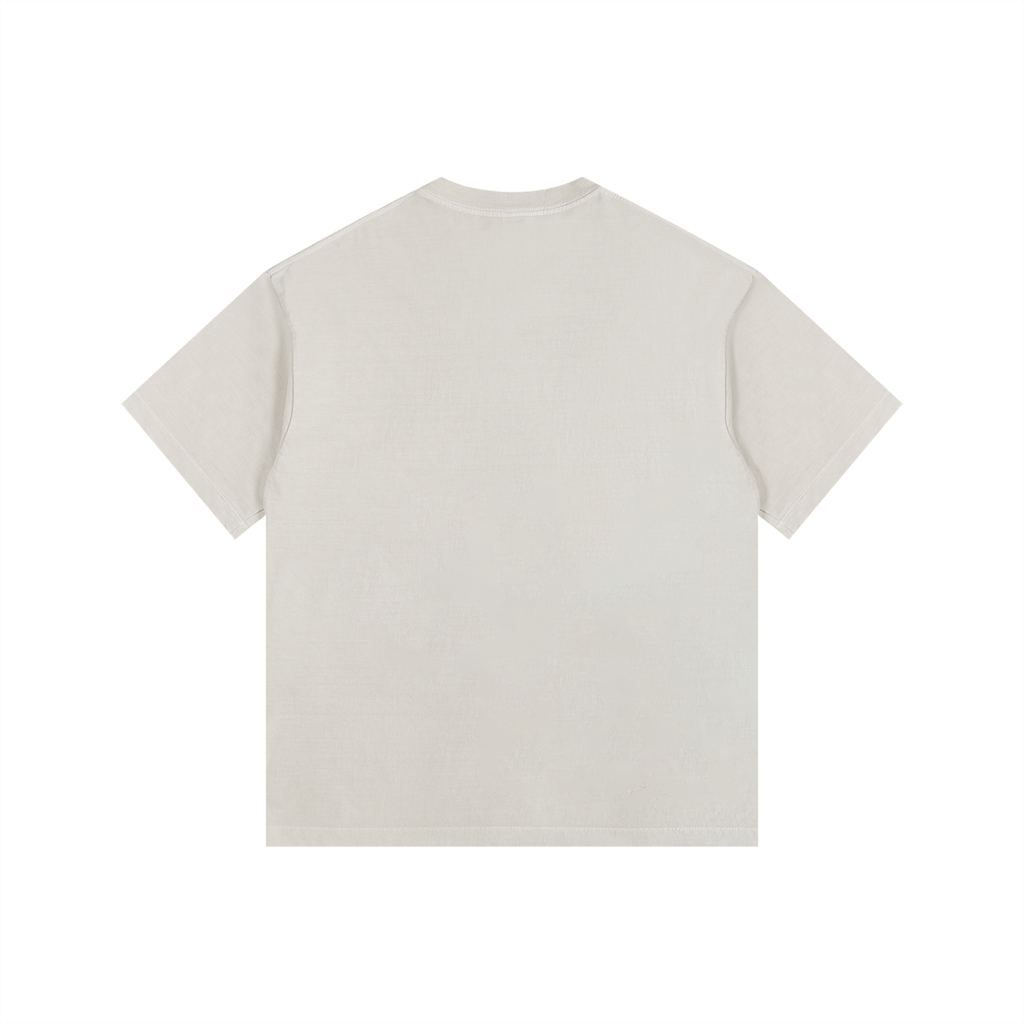 Faith Leaves A Mark Oversized Tee- Apricot