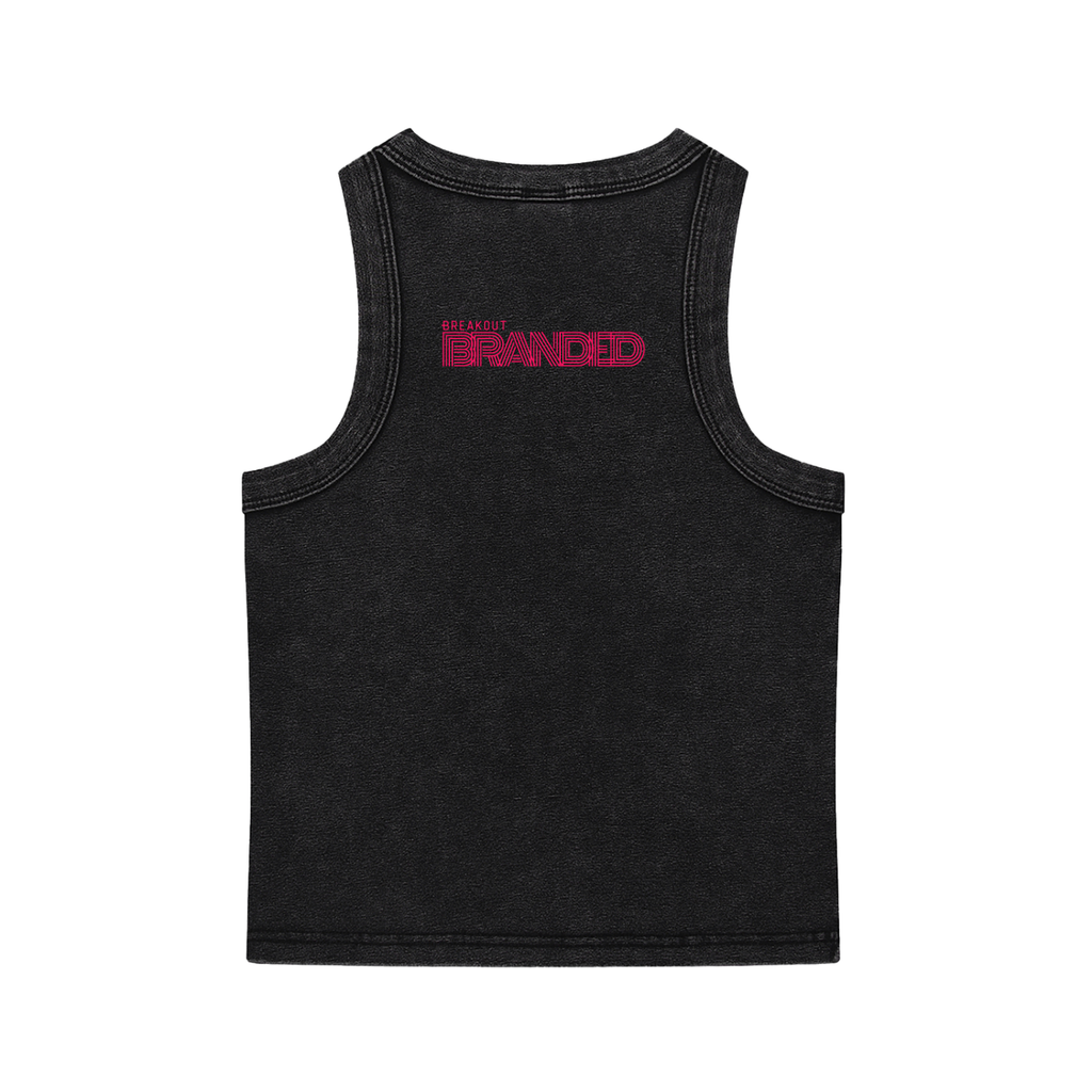 Faith Leaves A Mark Vintage Tank- Black