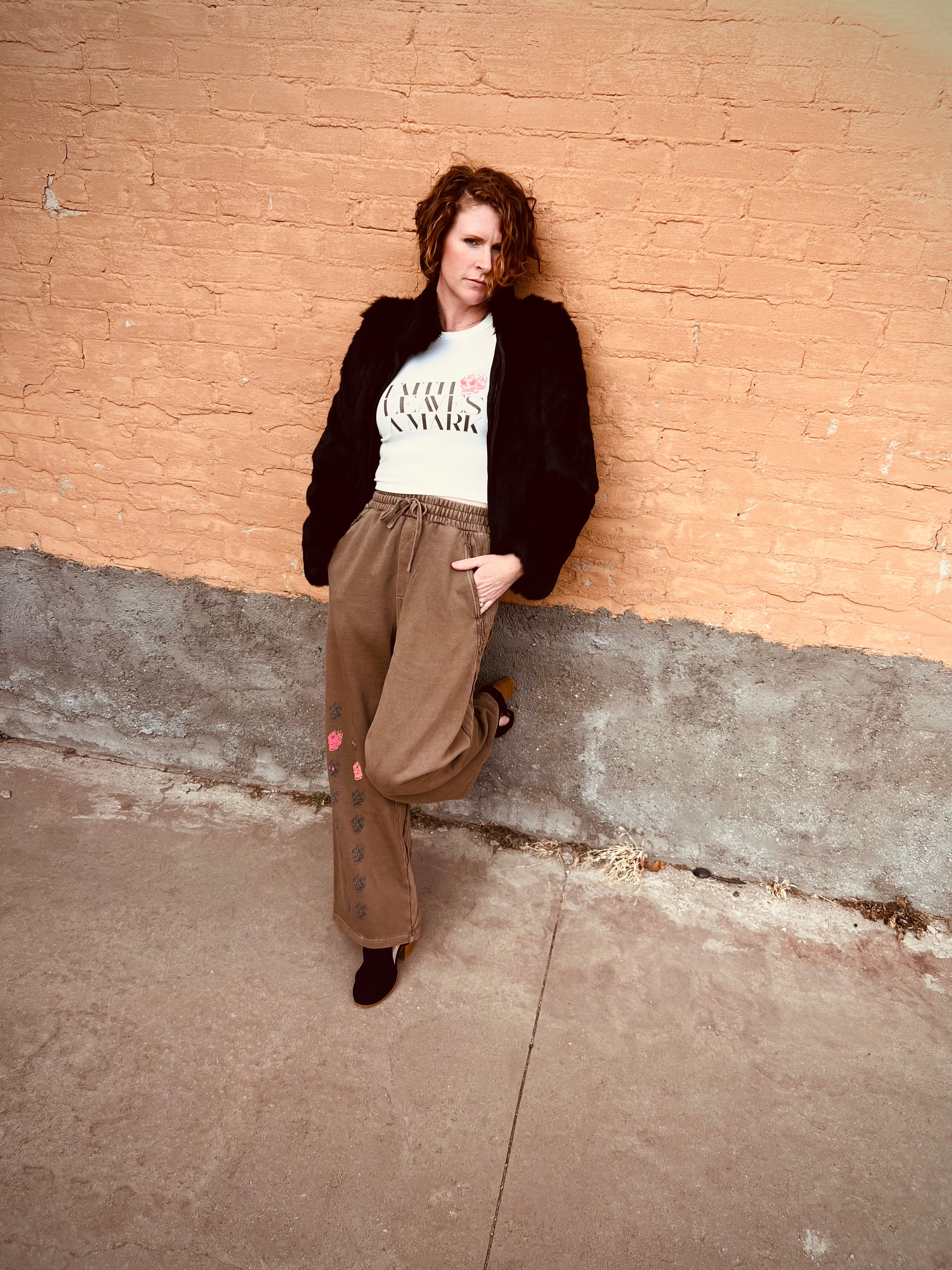 Gotta Fire - Leave A Mark -  Vintage Raw Seam Pant