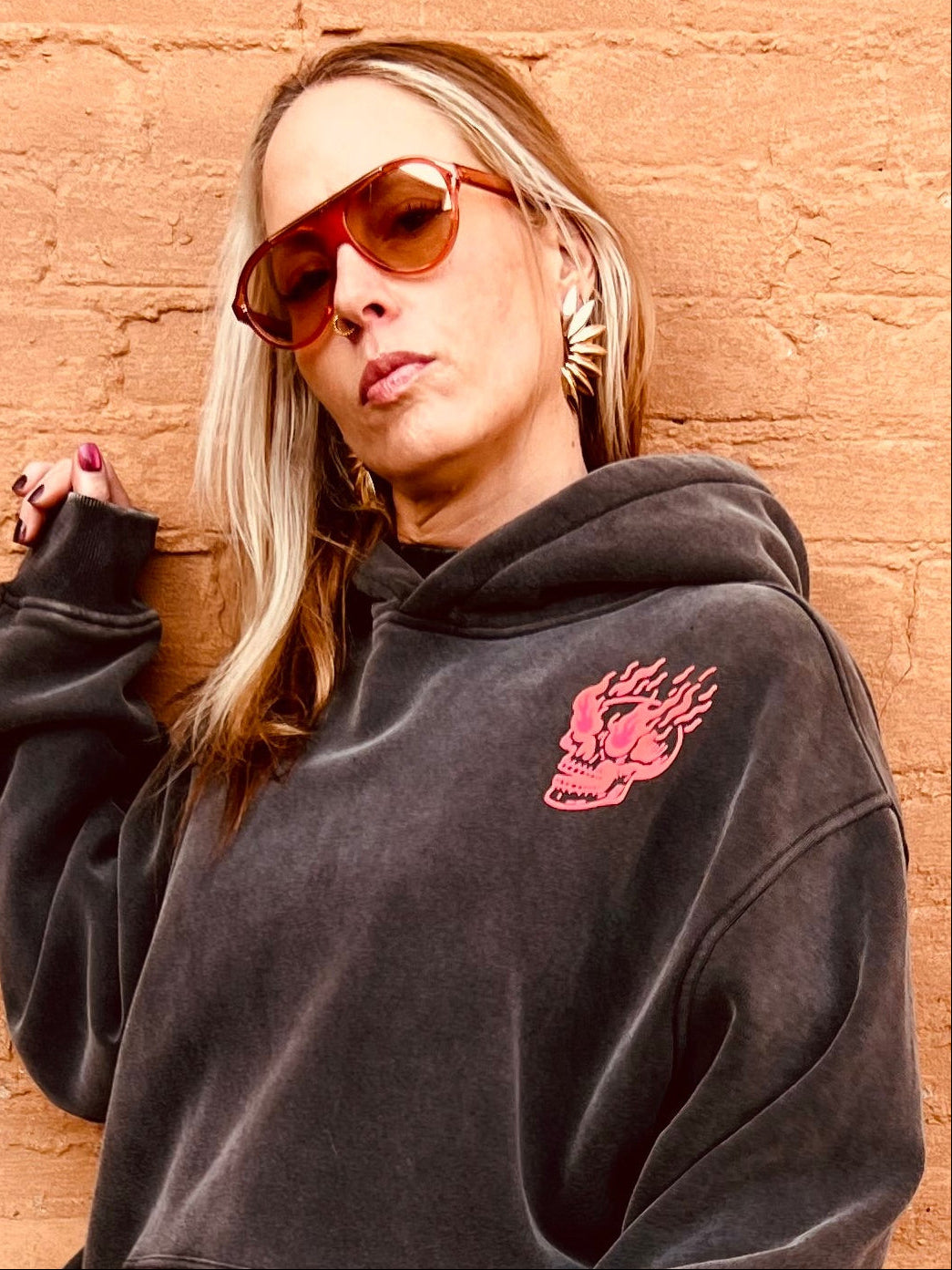 Gotta Fire - Melt - Comfort Vintage Wash Oversize Hoodie