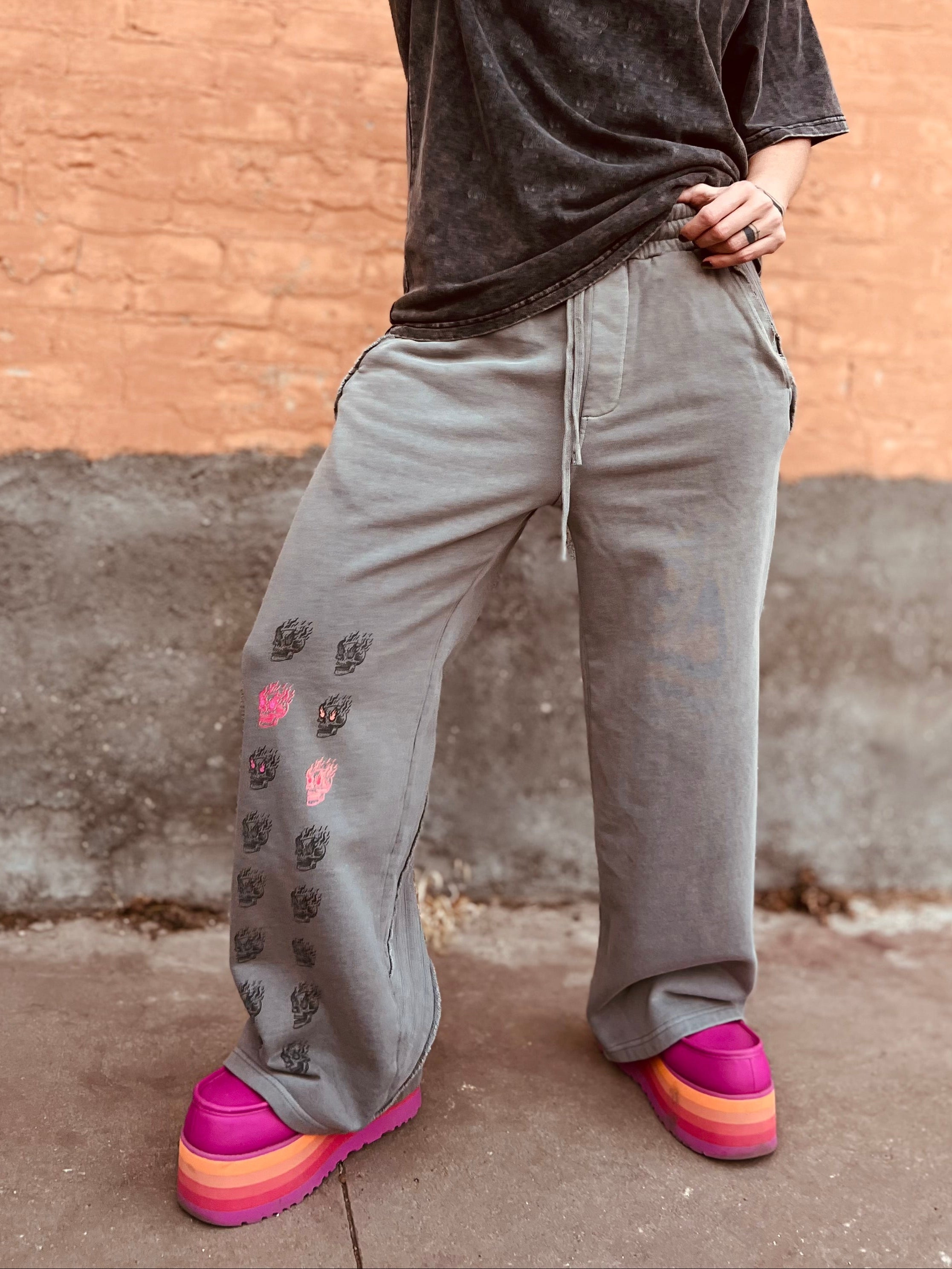 Gotta Fire - Leave A Mark -  Vintage Raw Seam Pant