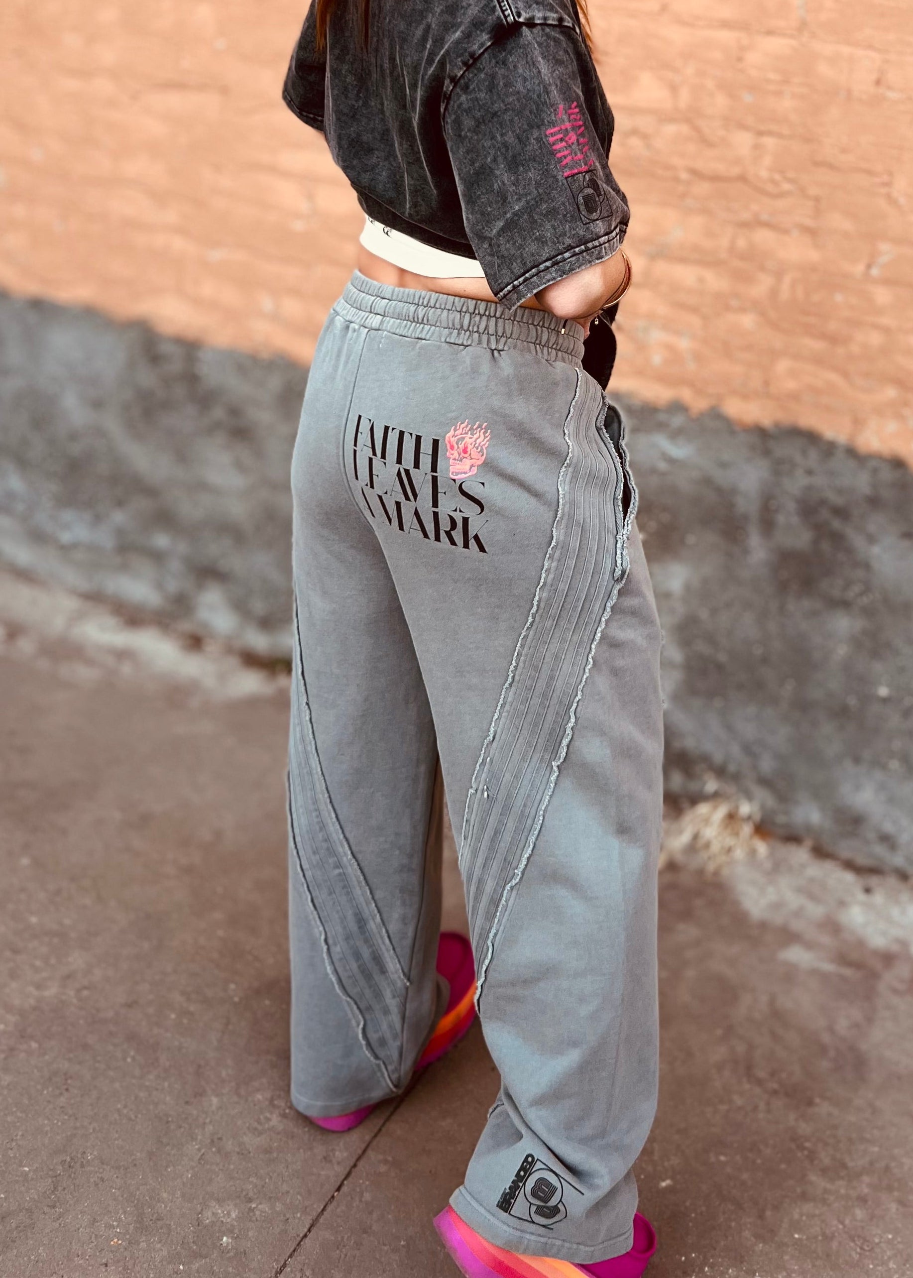 Gotta Fire - Leave A Mark -  Vintage Raw Seam Pant