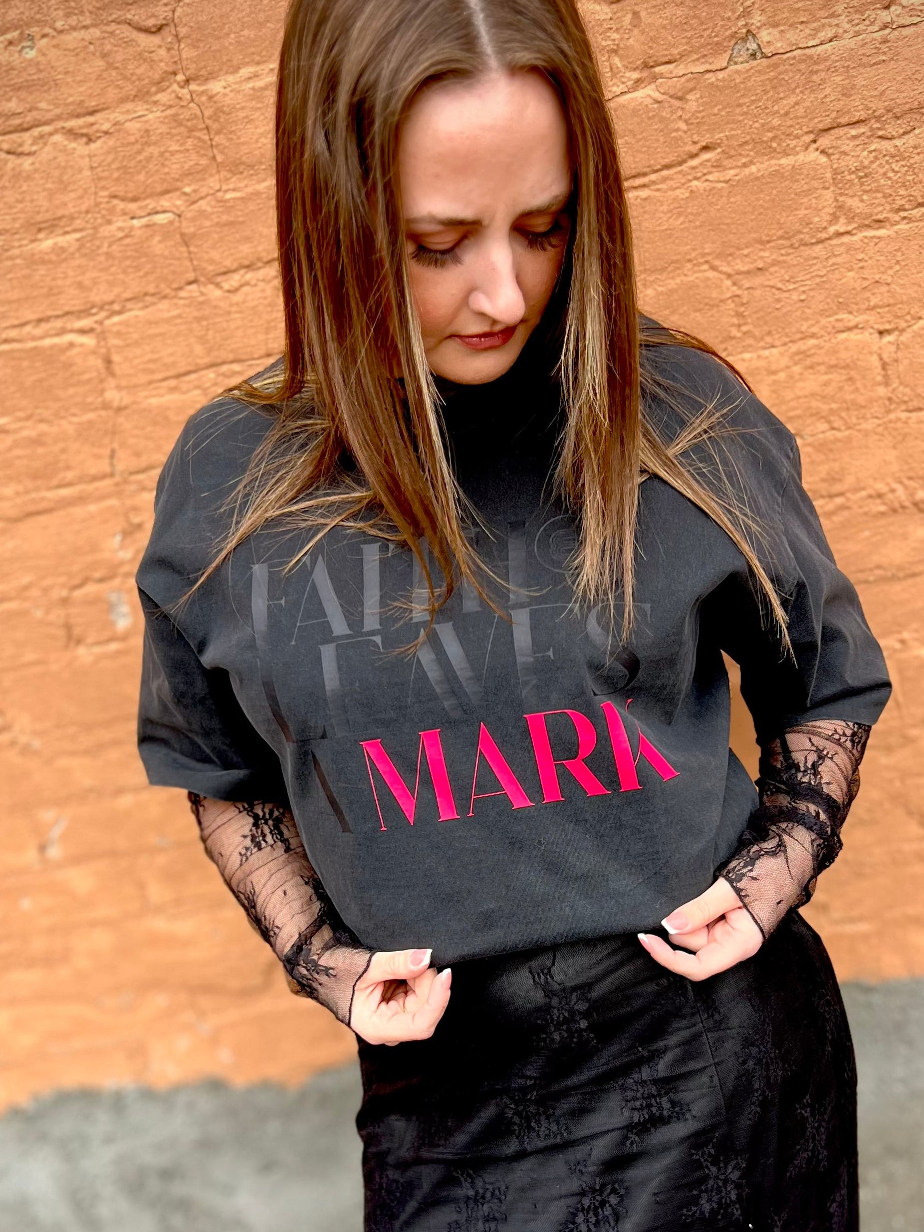 Leave A Mark - Classic Cotton Oversized Tee