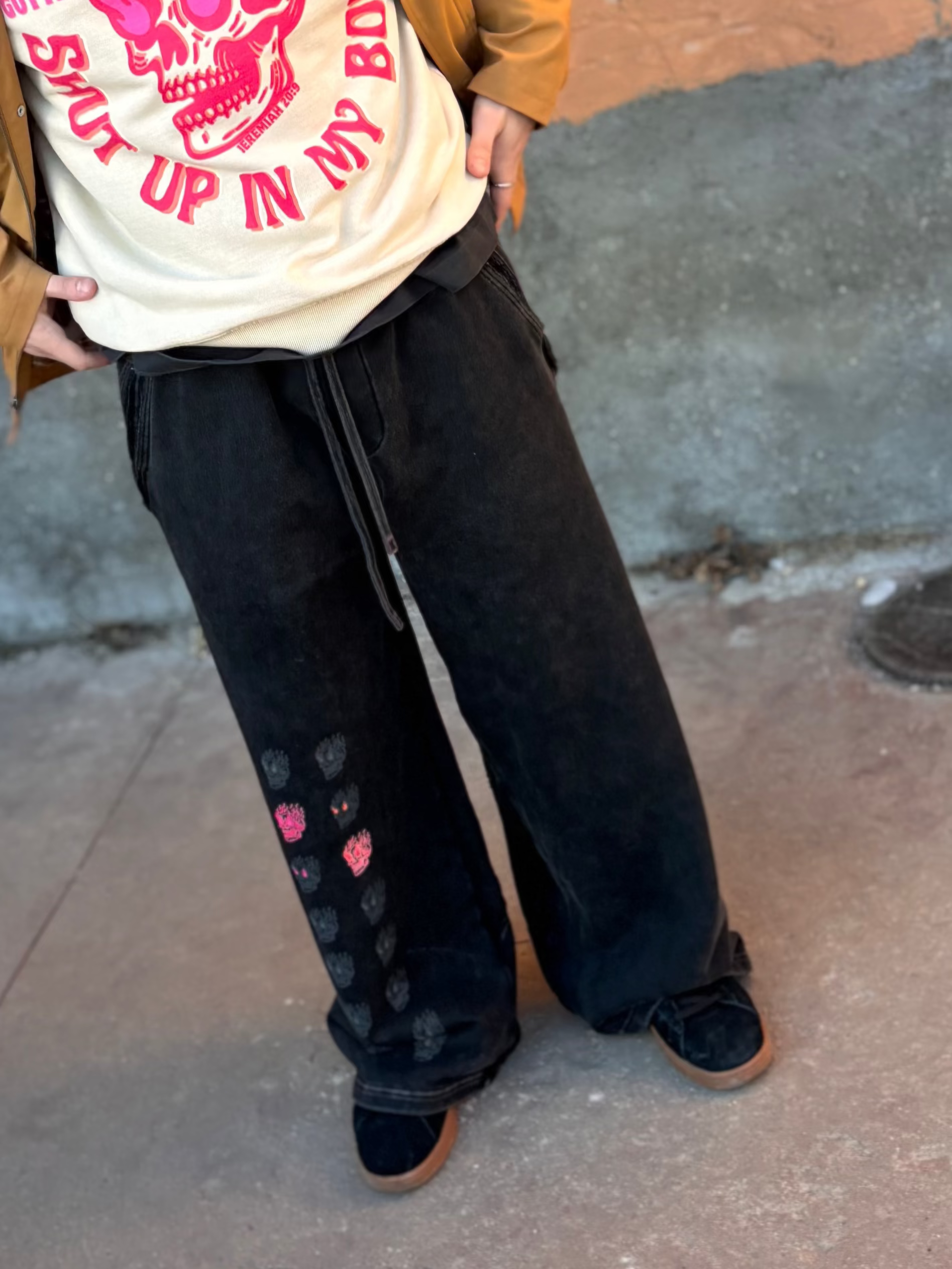 Gotta Fire - Leave A Mark -  Vintage Raw Seam Pant