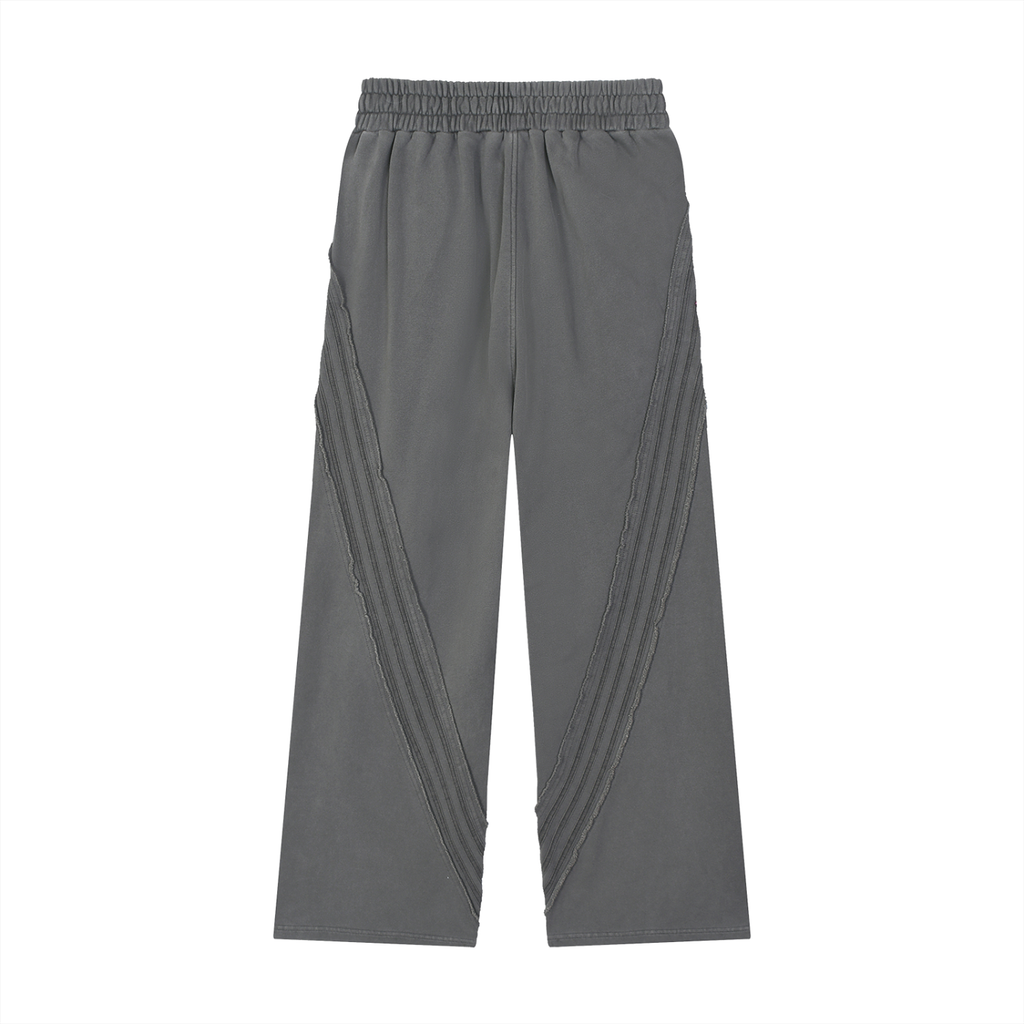Faith Leaves A Mark Wide Leg Lounge Pants- Dark Gray